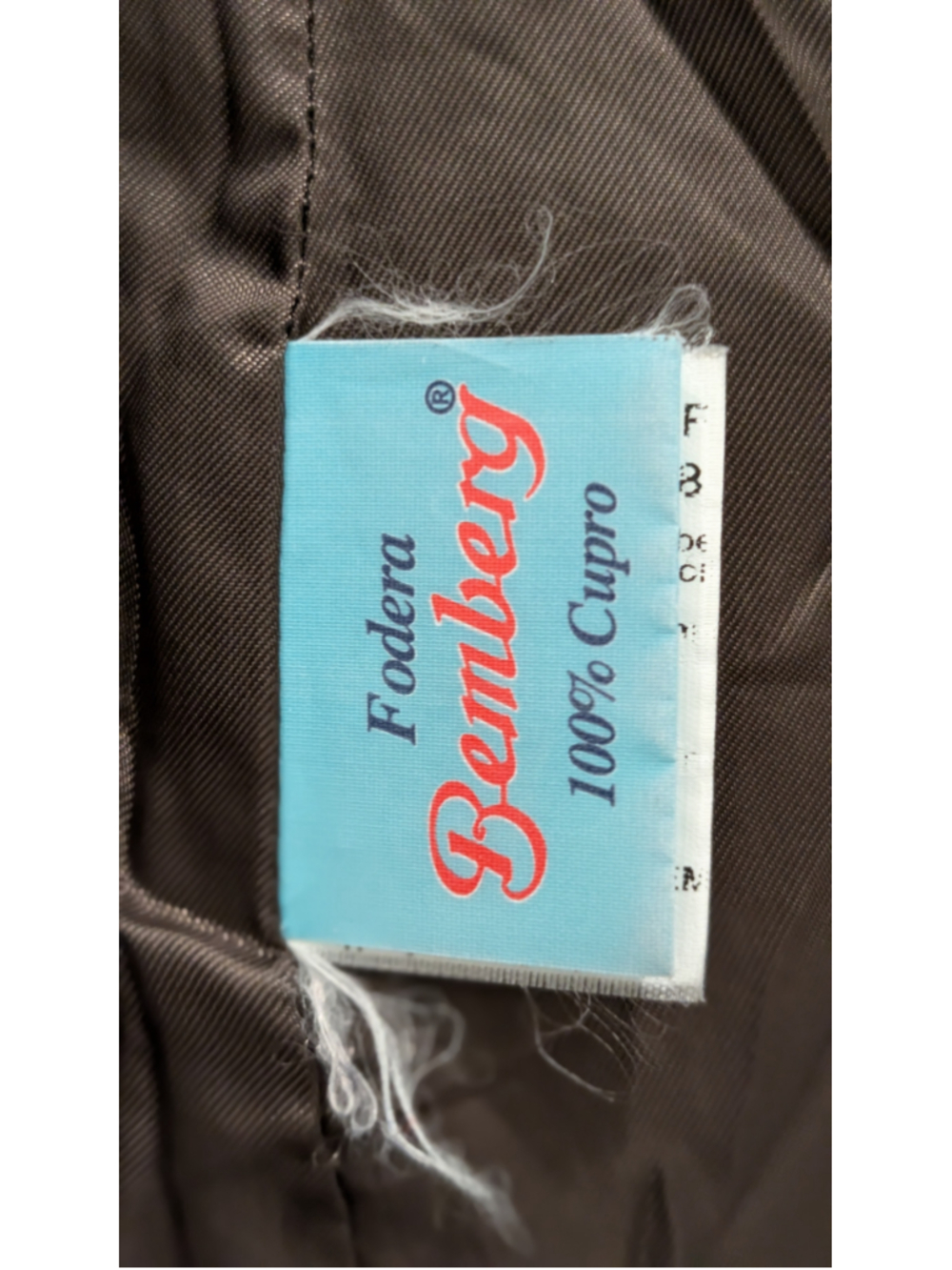 Vintage Cinzia Rocca Loro Piana Wool Angora Coat Brown Italy Sz 6 - Picture 7 of 15